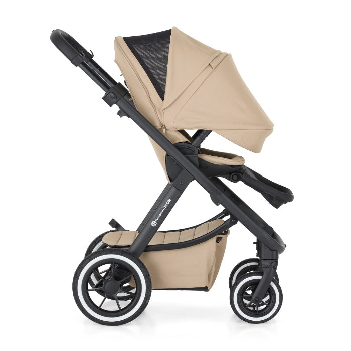 Carrinho de passeio Petite&Mars ICON 2IN1 AIR SET LITE Mocha Bege