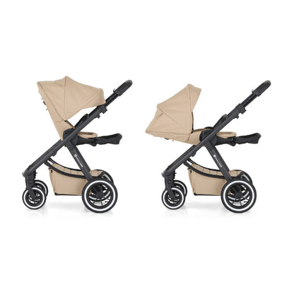 Carrinho de passeio Petite&Mars ICON 2IN1 AIR SET LITE Mocha Bege