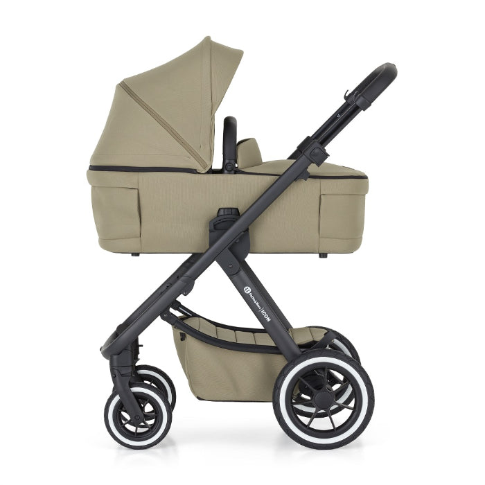 Carrinho de passeio Petite&Mars ICON 2in1 AIR SET LITE Mossy Green