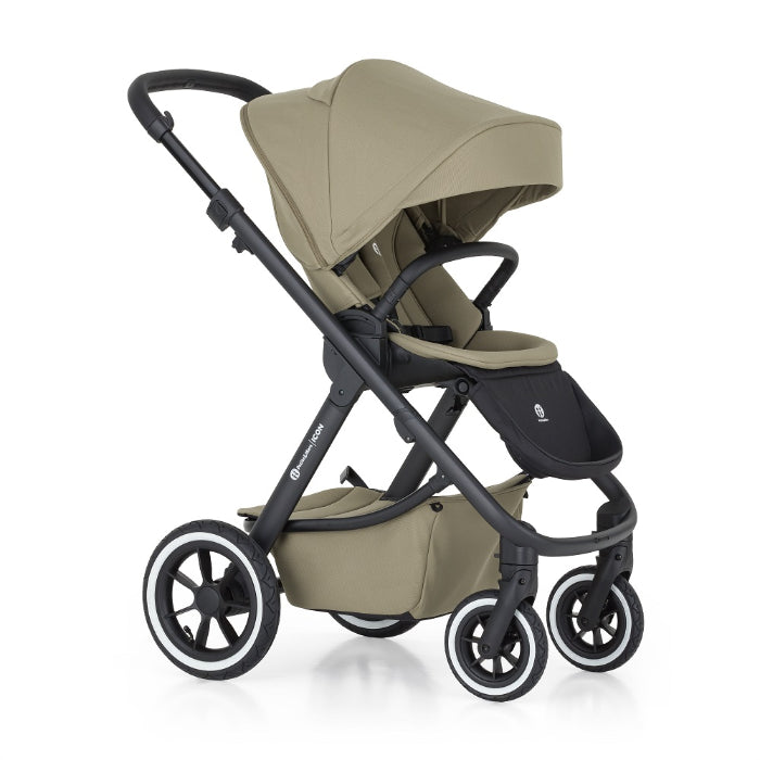 Carrinho de passeio Petite&Mars ICON 2in1 AIR SET LITE Mossy Green