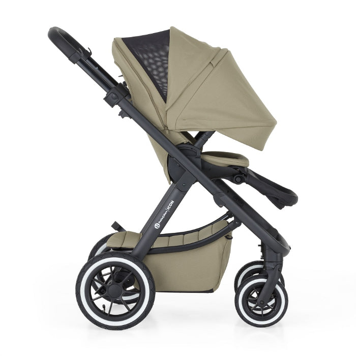 Carrinho de passeio Petite&Mars ICON 2in1 AIR SET LITE Mossy Green