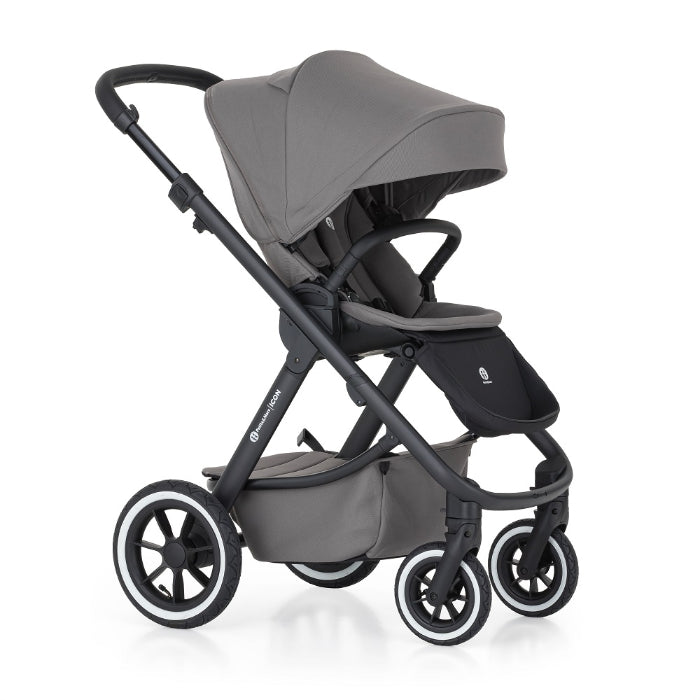 Carrinho de passeio Petite&Mars ICON 2in1 AIR SET LITE Dove Grey