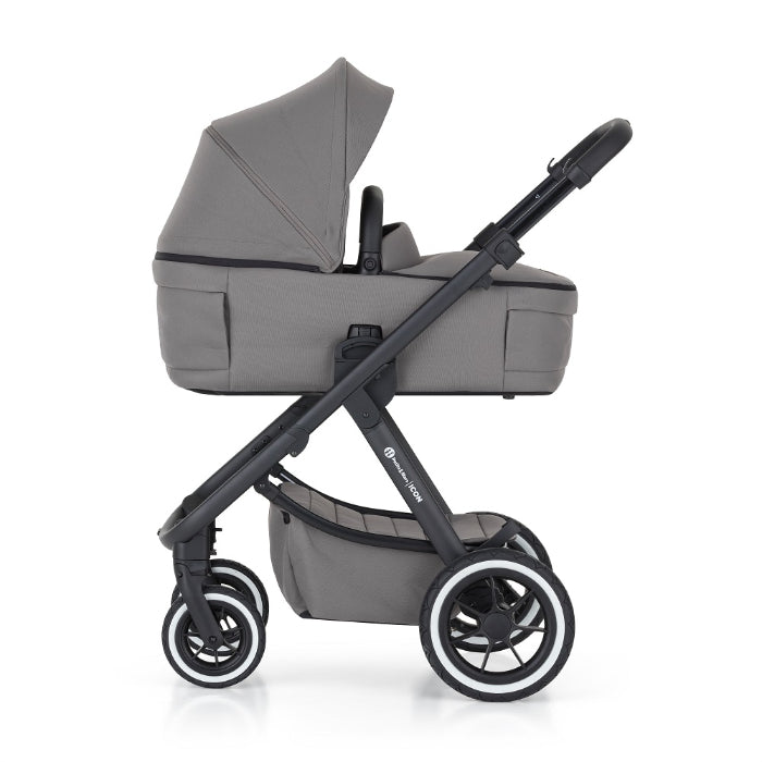 Carrinho de passeio Petite&Mars ICON 2in1 AIR SET LITE Dove Grey