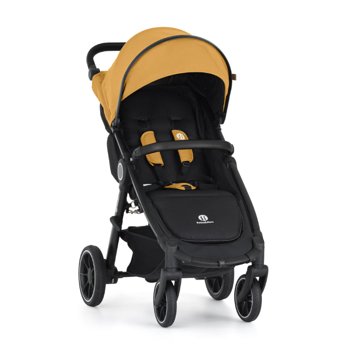 Carrinho de passeio Petite&Mars Street2 RWS Black Dense Honey