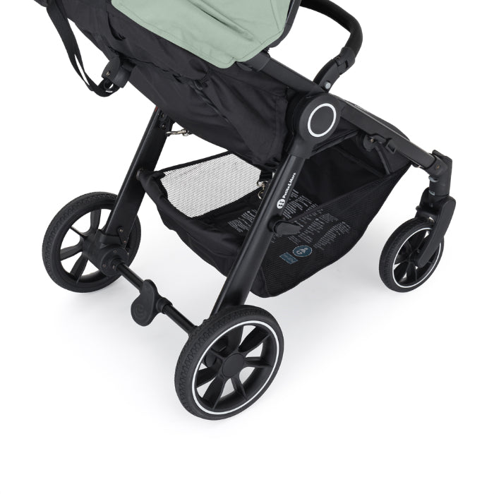 Carrinho de passeio Petite&Mars Street2 RWS Black Iron Green