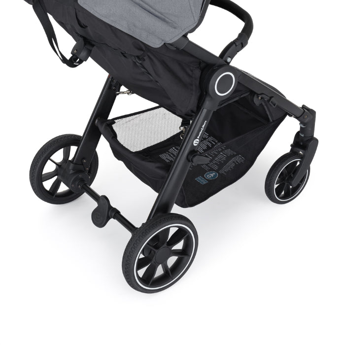 Carrinho de passeio Petite&Mars Street2 RWS Black Ultimate Grey