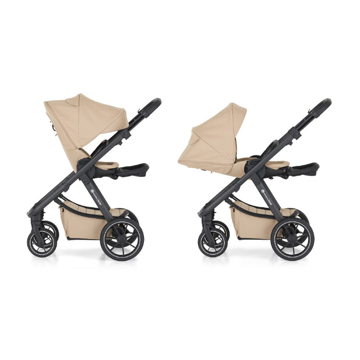 Carrinho de passeio Petite&Mars ICON 2IN1 RWS SET LITE Mocha Bege