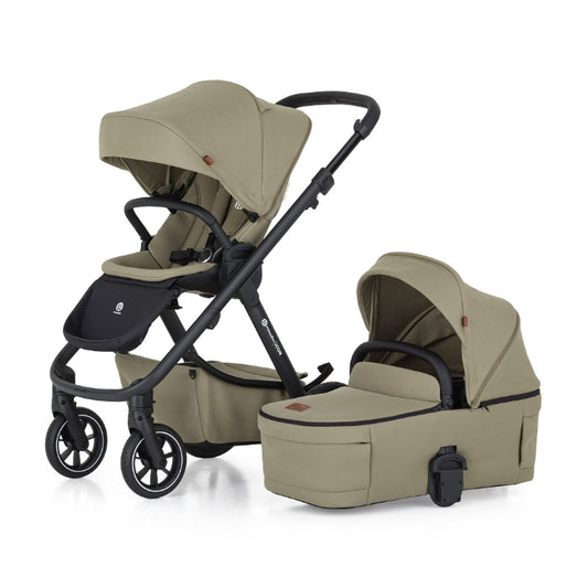 Carrinho de passeio Petite&Mars ICON 2IN1 RWS SET LITE Mossy Green