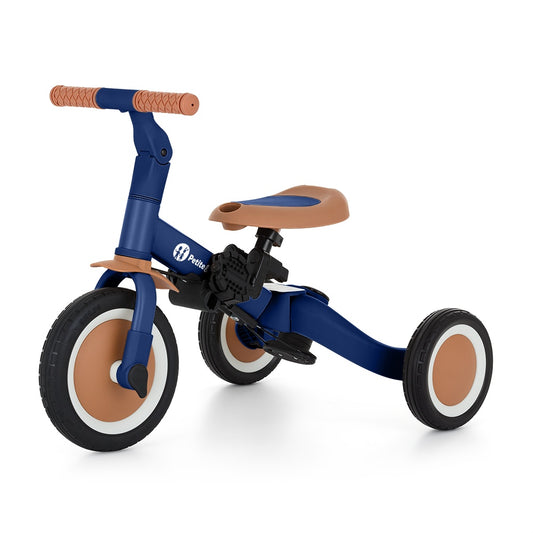 Triciclo 5 em 1 Petite&Mars Turbo Enigmatic Blue