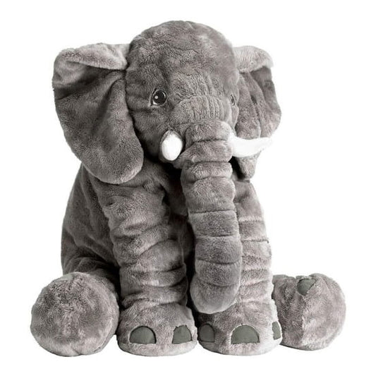 Peluche elefante 45x55 cm cinzento