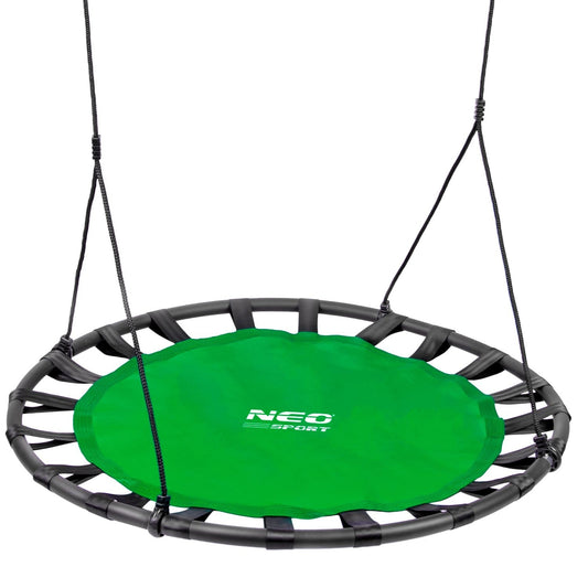 Baloiço ninho 120 cm verde com corda até 150 kg