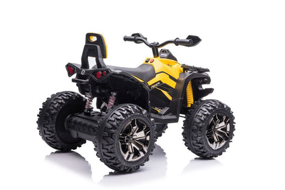 Quadriciclo elétrico QLS-3288 amarelo