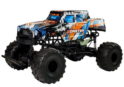 Carro telecomandado 4x4 laranja 57 cm 2.4G