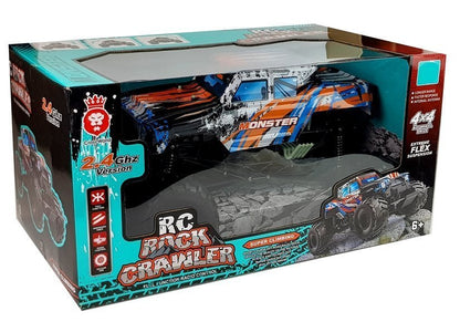 Carro telecomandado 4x4 laranja 57 cm 2.4G