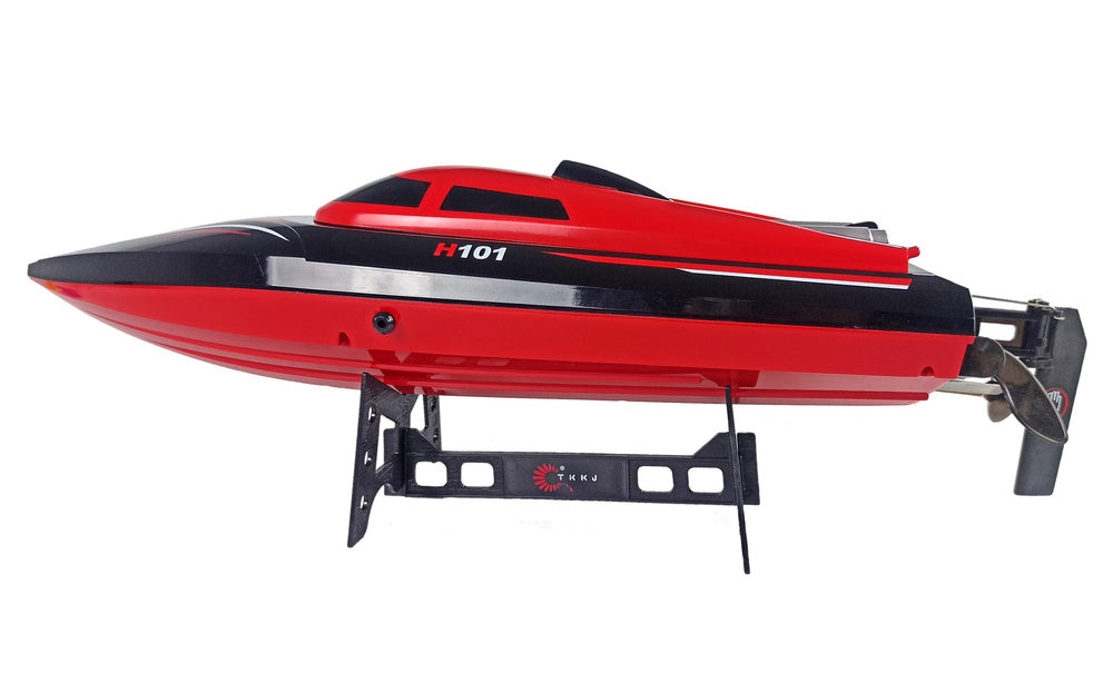 Barco telecomandado H101 vermelho 1:48 2.4G 35 km/h