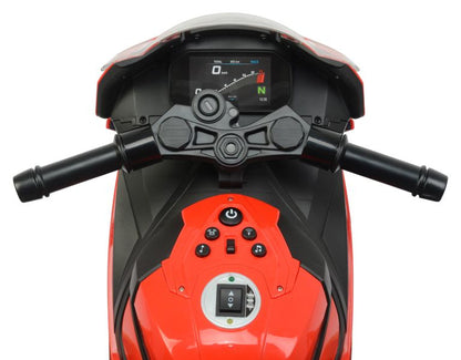 Motocicleta infantil BMW S1000RR vermelho