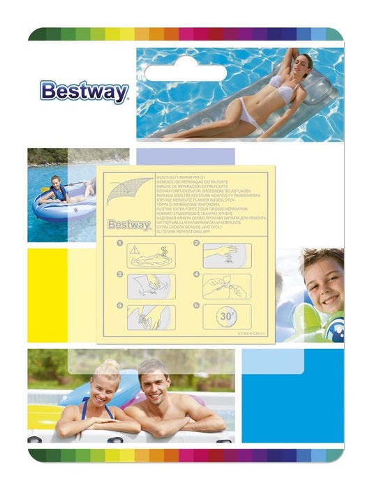 Remendos impermeáveis Bestway insufláveis