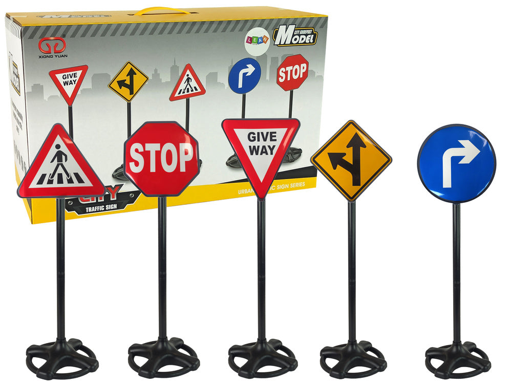 Conjunto sinais trânsito educativos 82 cm