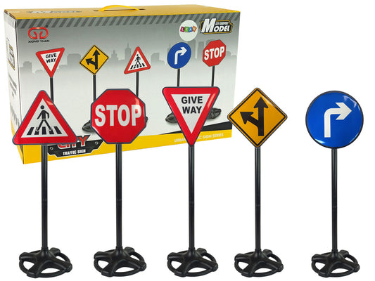 Conjunto sinais trânsito educativos 82 cm