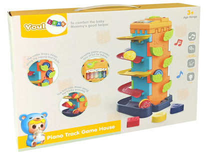 Bloco sorter bolas com piano educativo