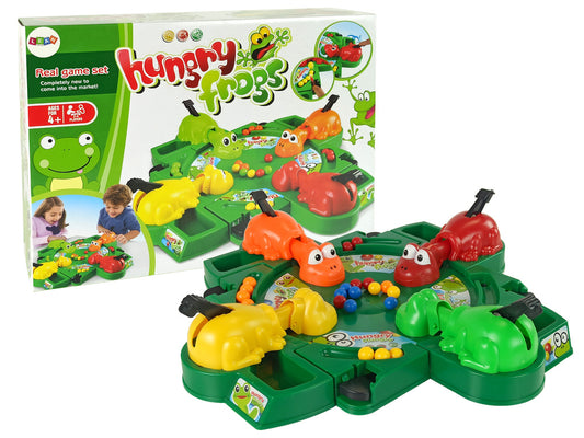 Jogo Hungry Frogs bolas alavanca