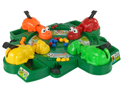 Jogo Hungry Frogs bolas alavanca