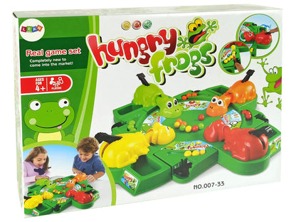 Jogo Hungry Frogs bolas alavanca