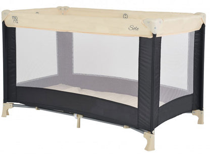 Cama de viagem Moni Solo Beige