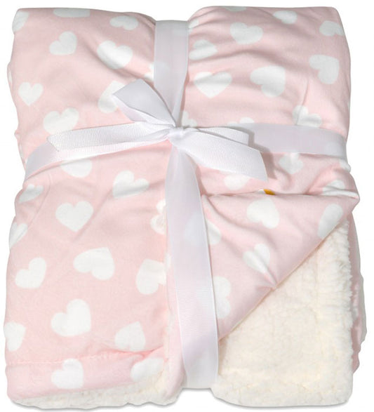 Cobertor de bebé Cangaroo Shaggy pink