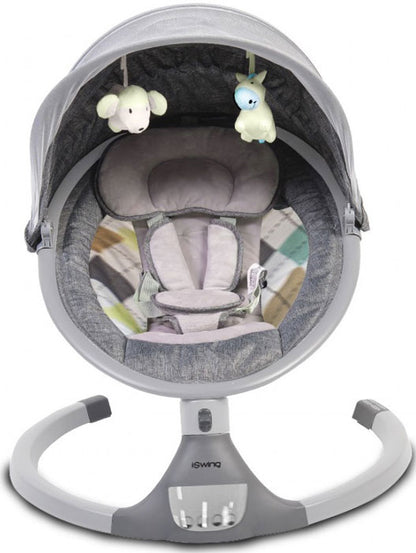 Espreguiçadeira elétrica Cangaroo iSwing light grey