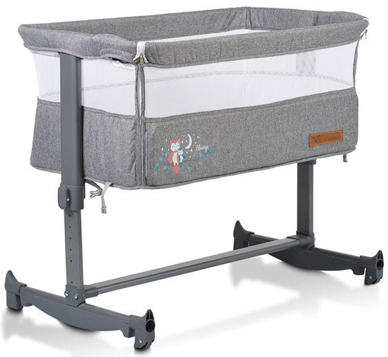 Berço Co-Sleeping Cangaroo Always Together Light Grey