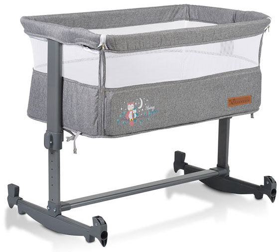 Berço Co-Sleeping Cangaroo Always Together Light Grey