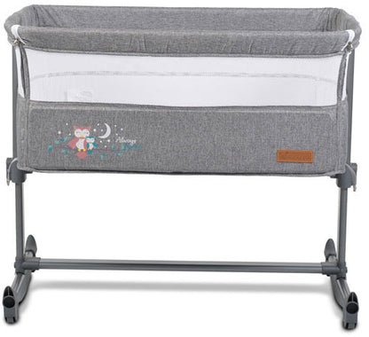 Berço Co-Sleeping Cangaroo Always Together Light Grey