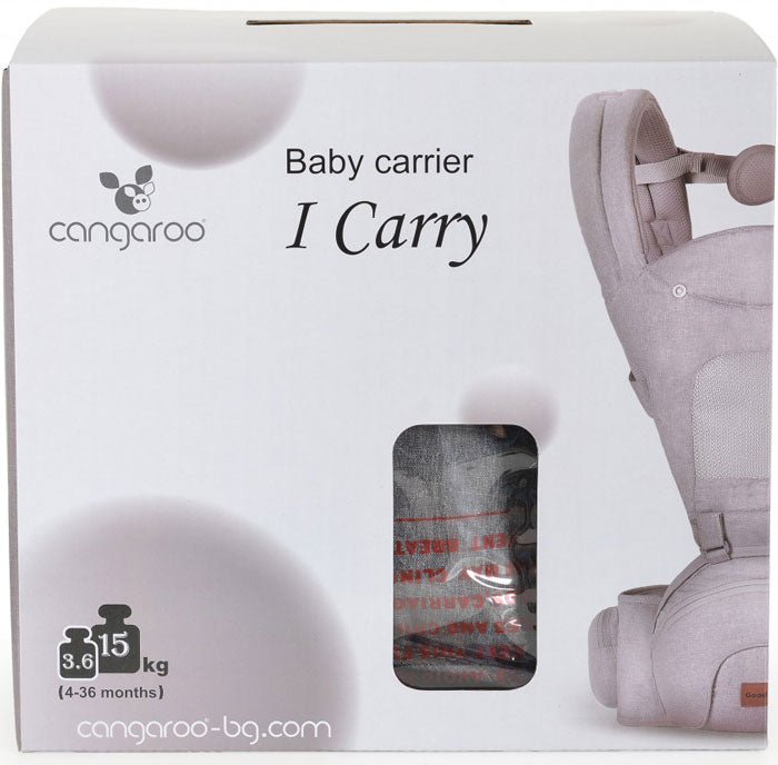 Porta bebé Cangaroo I carry black