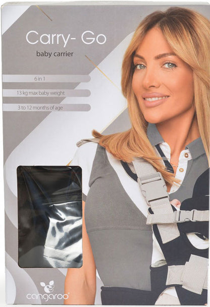 Porta bebé Cangaroo Carry go 2 blue