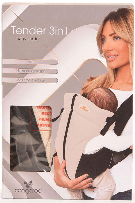 Porta bebé Cangaroo Tender beige