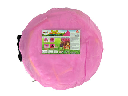 Tenda castelo princesa jardim rosa