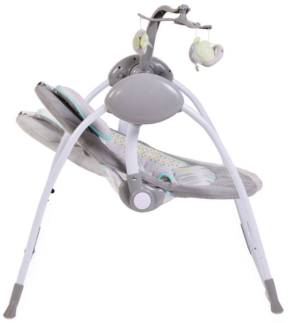 Espreguiçadeira Cangaroo Baby Swing+ Grey