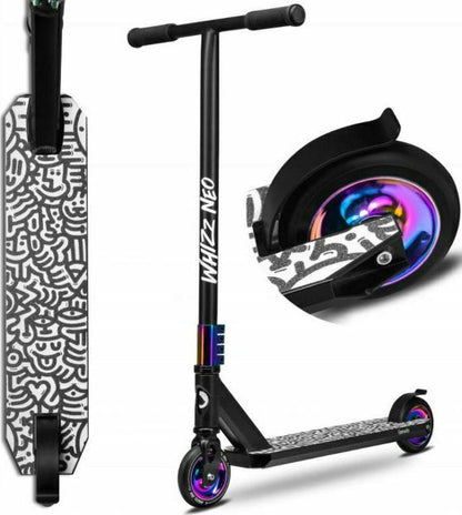 Patinete infantil Lionelo Whizz Neo Black Carbon