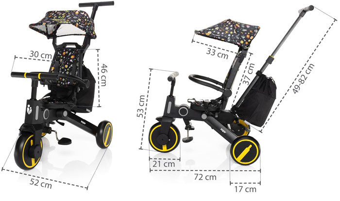 Triciclo 7 em 1 Zopa Trike Nova 2 Aquatic Green