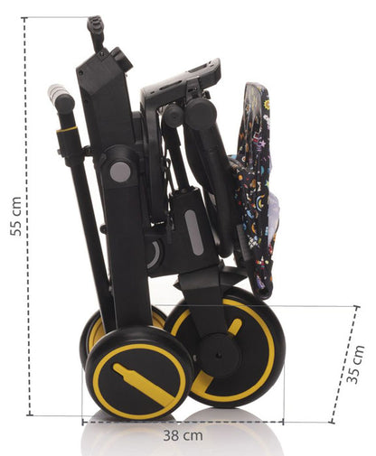 Triciclo 7 em 1 Zopa Trike Nova 2 Cosmic Black