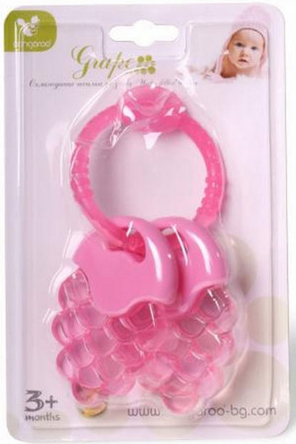 Mordedor com água Cangaroo Grape pink