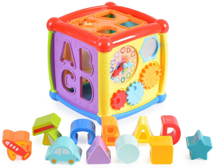 Cubo de atividades puzzle Huanger