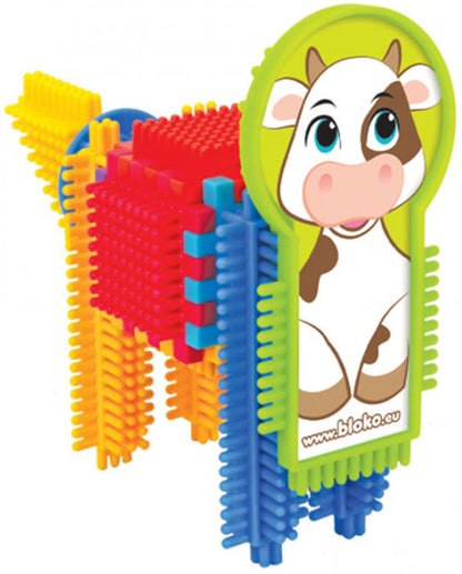 Caixa 52 blocos Mochtoys