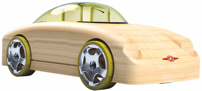 Pack 3 Veículos em madeira Automoblox