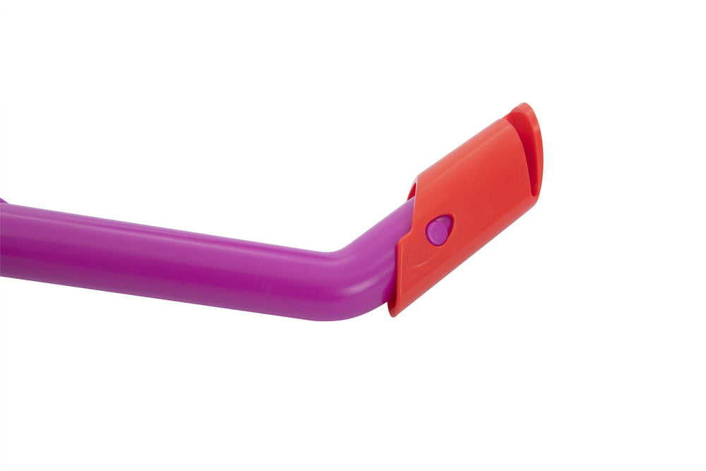 Conjunto Máscara e Tubo Bestway Dominator Roxo e Amarelo