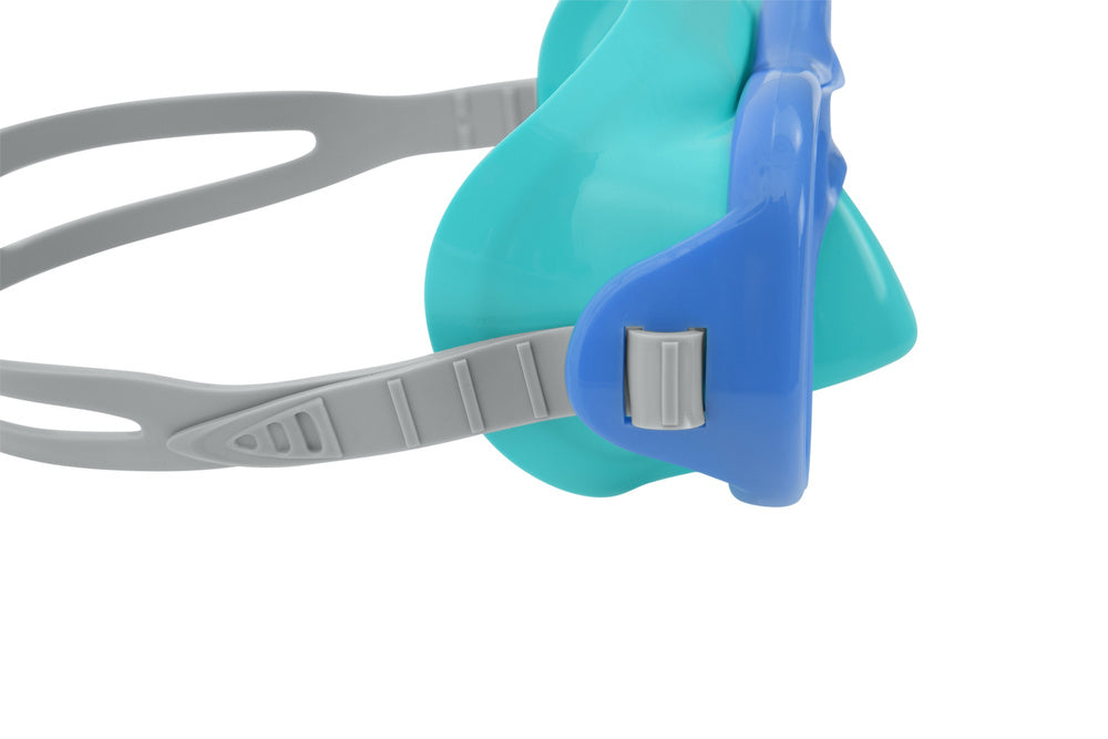 Conjunto Máscara e Tubo Bestway Dominator Azul e Verde