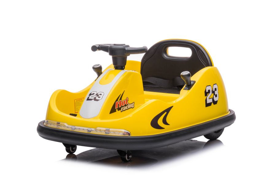 Carro elétrico GTS1166 amarelo
