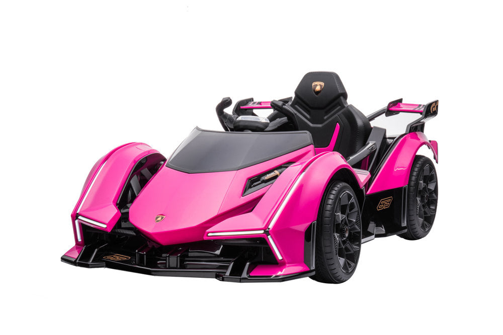 Carro elétrico Lamborghini GT HL528 rosa