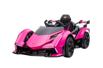 Carro elétrico Lamborghini GT HL528 rosa